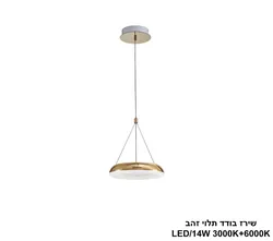 שירז בודד תלוי זהב LED