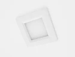 הייטק שקוע 18W 185 LED מרובע אור חם